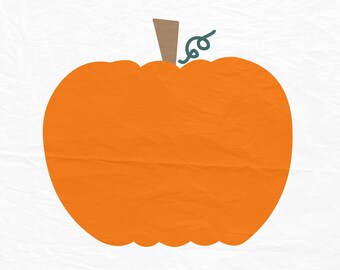 Download Pumpkin SVG Pumpkin Cut File Silhouette Cut File Cricut Cut