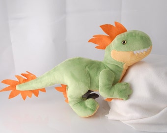Raptor Custom Handmade Dinosaur Plushie