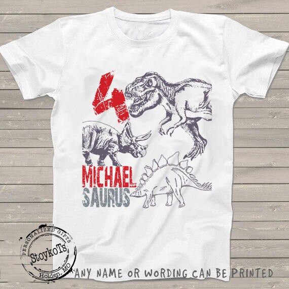 Download Dinosaur Birthday shirt personalized dino shirts matching