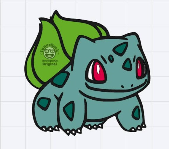 Download Items similar to Pokemon Bulbasaur SVG File, svgs, svg ...