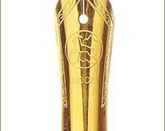 Size 6 Bock Nib & Feed - 23K Gold Plated