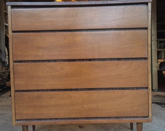 SALE-Classic Danish modern mid century 4-drawer dresser Eames era