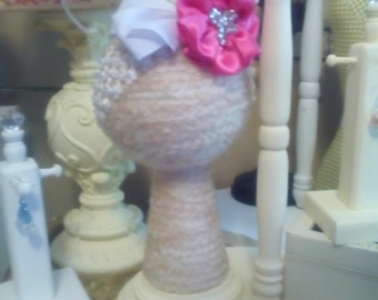 Child Boutique Headband display Craft show design room decor infant hat stand girl gift