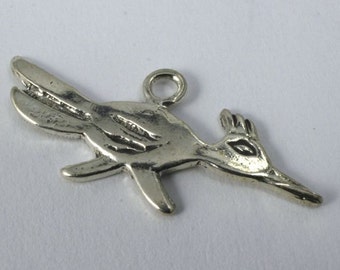 Sterling Silver 24mm Roadrunner #BSD045