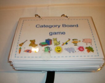 30 Category Boards with 90 pecs sorting cards