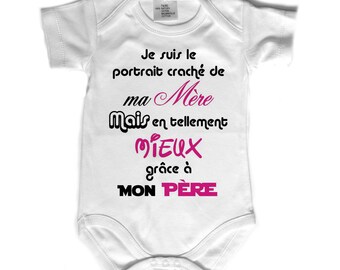 White Bodysuit MC "Spitting image of my mother"