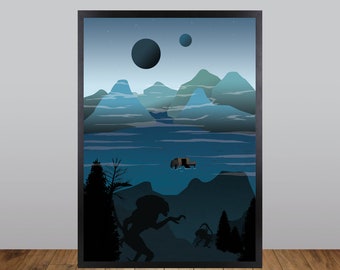 Alien Covenant Minimalist Movie Poster Unofficial Fan Art