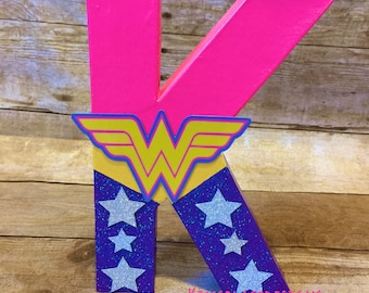 Girl Superhero, Superhero Birthday, Super Hero Props, Girl Superhero Letters, Superhero Party Supplies, Superhero Party Decor