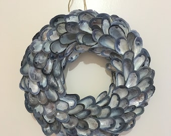 Atlantic Blue Mussel Shell Wreaths
