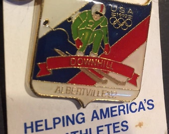 1992 Barcelona Winter Olympics pin