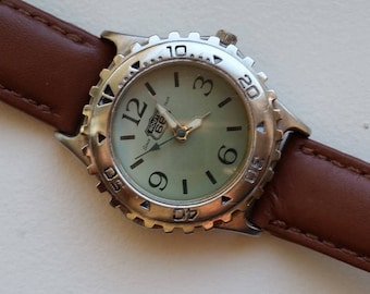 Route 66 Watch with Leather Band