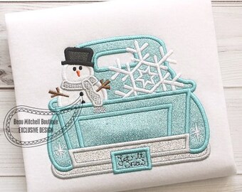 Snoman Snowflake truck