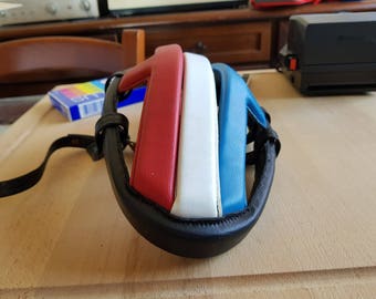 Beautiful vintage 80s Hairnet helmet BRANCALE made in italy