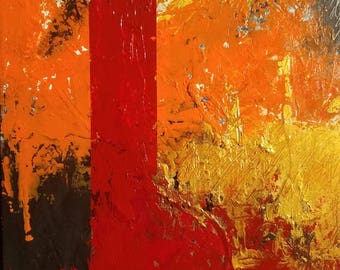 Original acrylic abstract painting