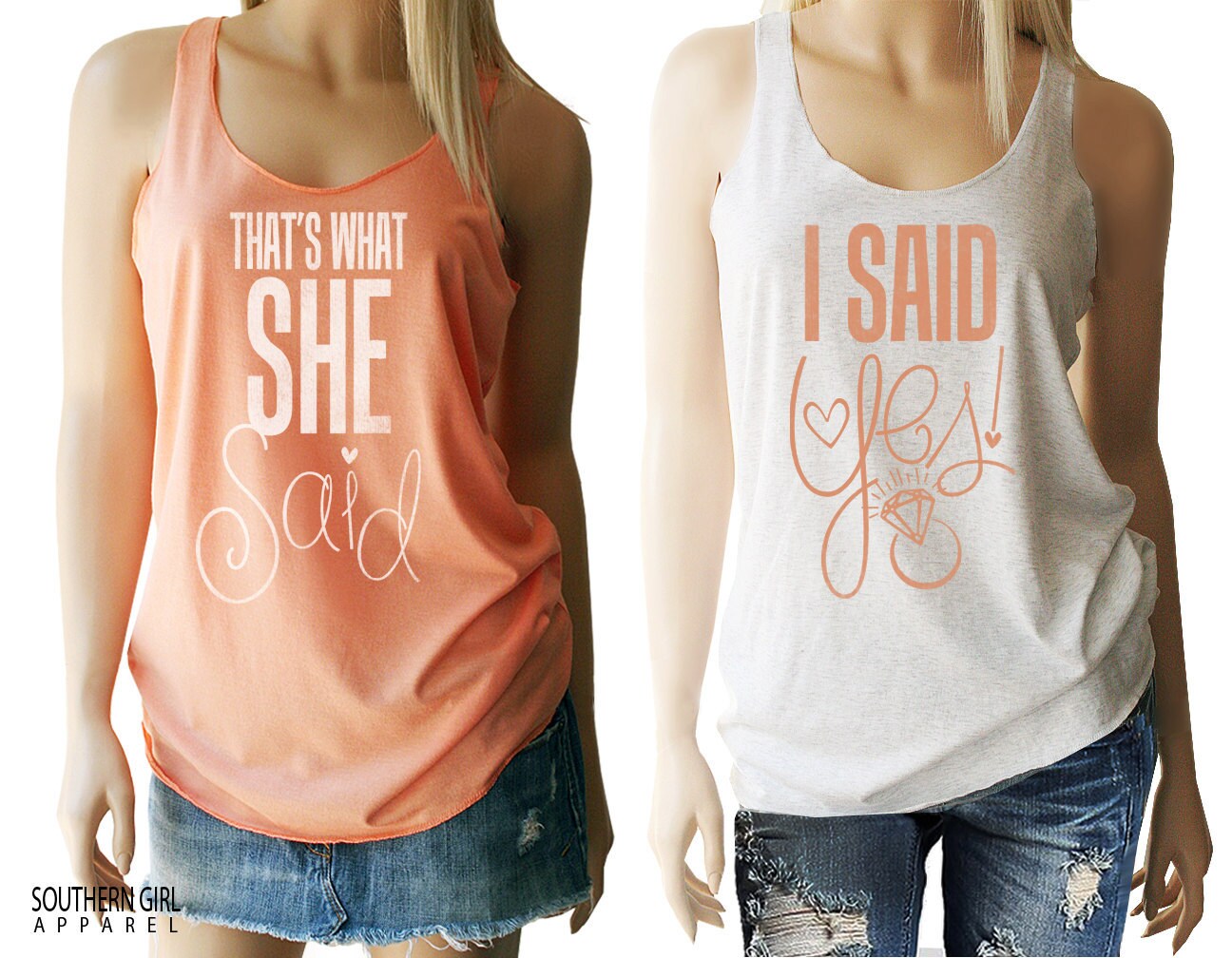 bachelorette tanks cheap