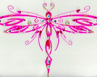 Shoulder Jewelry,Dragonfly Jewelry,Dragonfly Tattoos,Exotic Dancewear,Lower Back Tattoo,Temporary Tattoos,Body Jewelry,SHDJ-31