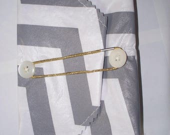 REUSABLE SANDWICH WRAP/placemat 10 X 10