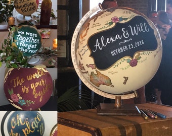 Addtl Charge Rush Orders/Custom Additional Lettering for Globes