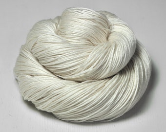 Ghost - natural Silk / Cashmere Lace Yarn - DyeForYarn