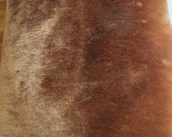 Light Brown Faux Fur Fabric 19", Teddy Bear Faux Fur Craft, Making Toy Fur