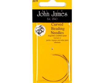 John James Needles - Curved Beading Needles