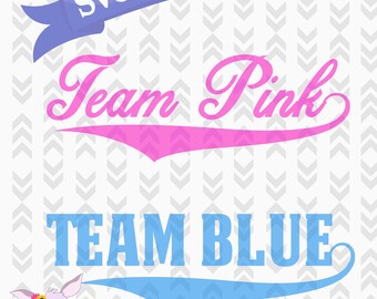 Download Gender Reveal Shirt Team Blue Team Pink Shirts Gender Reveal