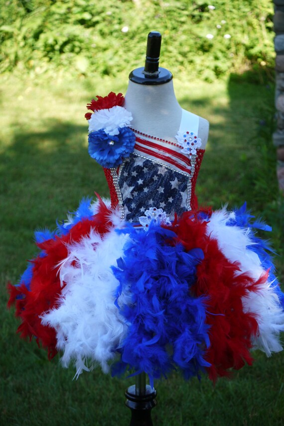 patriotic ball gown