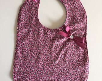 Bib snack reversible cotton
