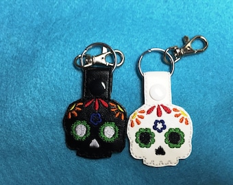 Sugar Skull Key Chain