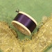 1 vintage pure silk buttonhole dark purple violet 8570 twist thread spool 10 yards size D Belding Corticelli