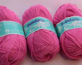 100% Egyptian Cotton in Pink