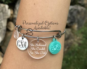 Cycling Bracelet, Bicycle Bracelet, Bike Bracelet, Cyclist Jewelry, Cyclist Gifts, Womens Cycling Gifts, Gift for Cyclist, Bike Rider Gift