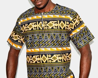 Mini tunic made from African fabric
