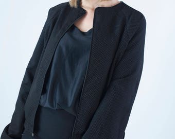 Short black jacket