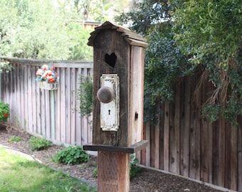 rustic bird house - Made From Reclaimed Wood