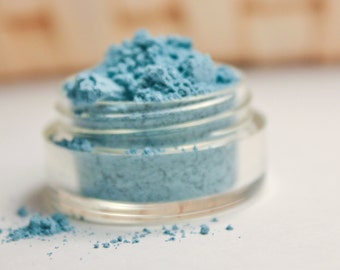 Mineral Eyeshadow Matte Blue - Turquoise - Mineral Makeup - Velvet Collection - 5 gram sifter jar