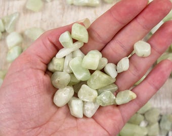 Aquamarine Tumbled Stones - Polished Aquamarine