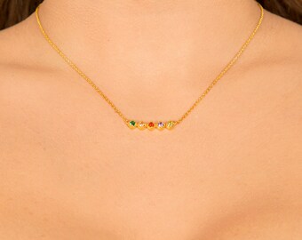 Birthstone Necklace For Mom, Mothers Necklace, Mothers Day Necklace, Necklace For Mom, Custom Necklace For Her, Family Birthstone Necklace