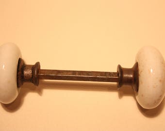 Vintage Porcelain Door Knobs