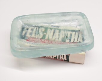 Beach Glass Soap Dish - repurposed window glass fused with LOVE & FIRE in Northern Michigan unique bathroom kitchen decor recycled glass art