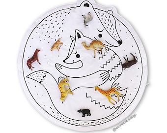 Playmat Round playmat Baby playmat Baby mat Baby shower playmat Nursery playmat Play mat Baby play mat Baby activity mat Baby shower gift