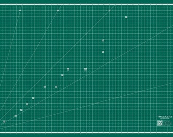 Size A1 - 24" x 36" Self-Healing CUTTING MAT - Reversible Inches and Centimeters - thoughtful design - 5 layer mat, finest available