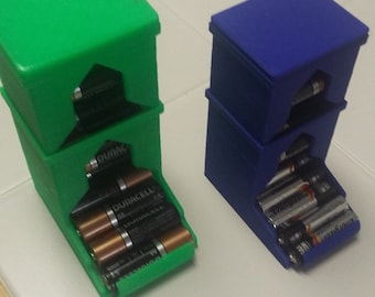 AA and AAA Battery Dispenser