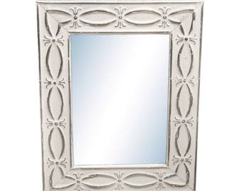 Fish 22 in. x 22 in. Tin Mirror