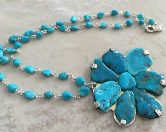 Handmade Turquoise Necklace