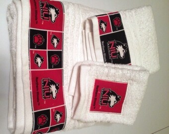 Northern Illinois University NIU Towel Set