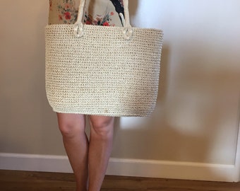 Vintage Rattan Handbag