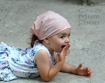 Child bandana, baby wide headband, baby girl bandana, cotton headscarf, newborn hair wrap, wide headband, kids headscarf, cotton hair wrap