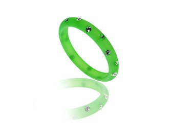 Large Throat Chakra Clear Ring Large Throat Chakra Clear Ring