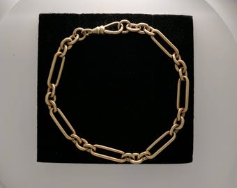 9ct Gold Charm Link Bracelet